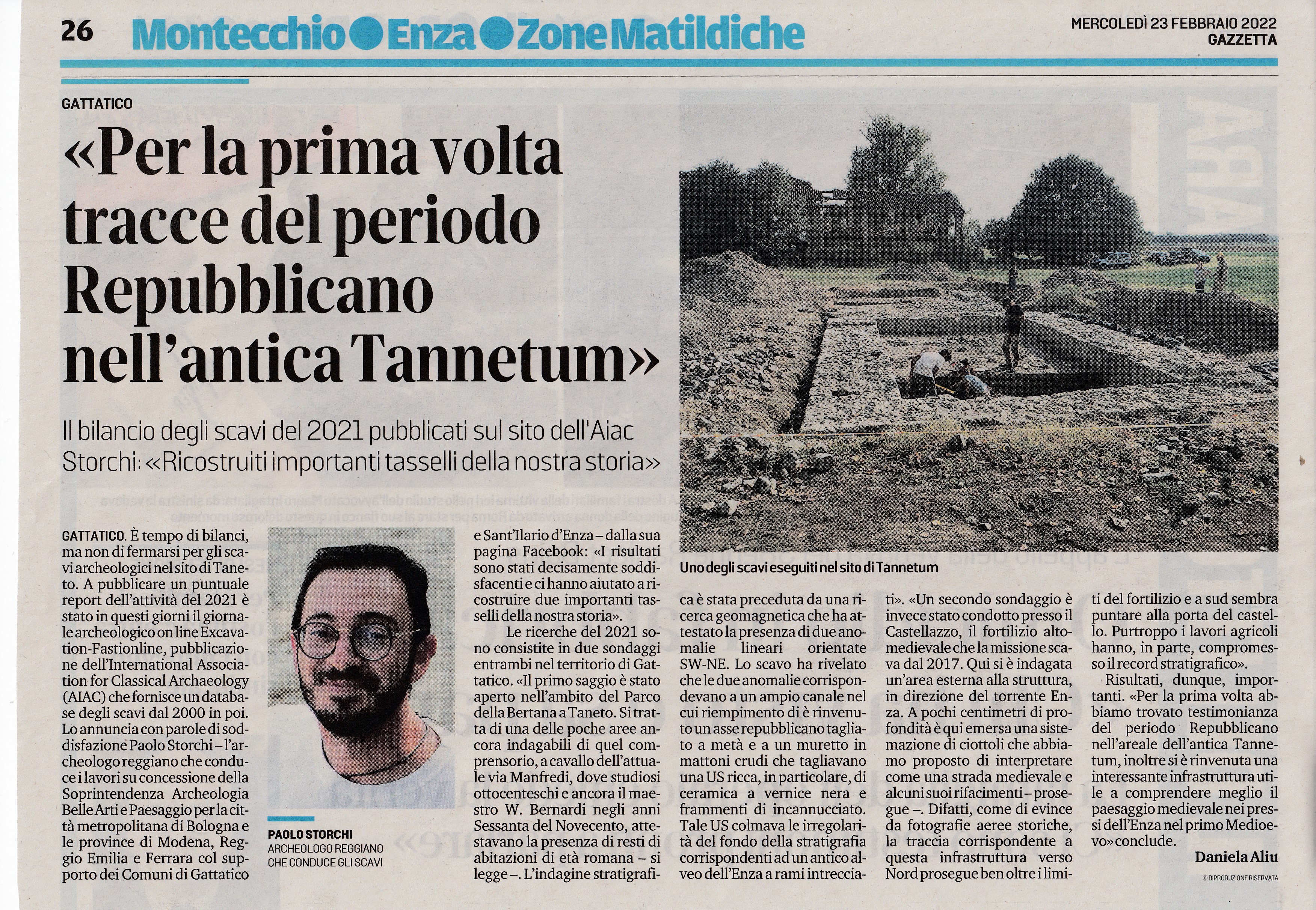 Gazzetta di Reggio 23-2-2022